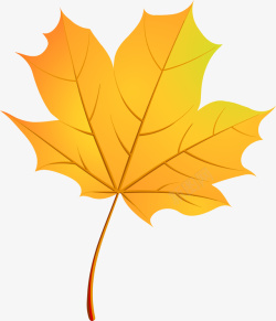 创意秋季枫叶装饰背景金色秋叶图案高清图片