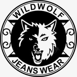 狼头logo狼头标志图标高清图片