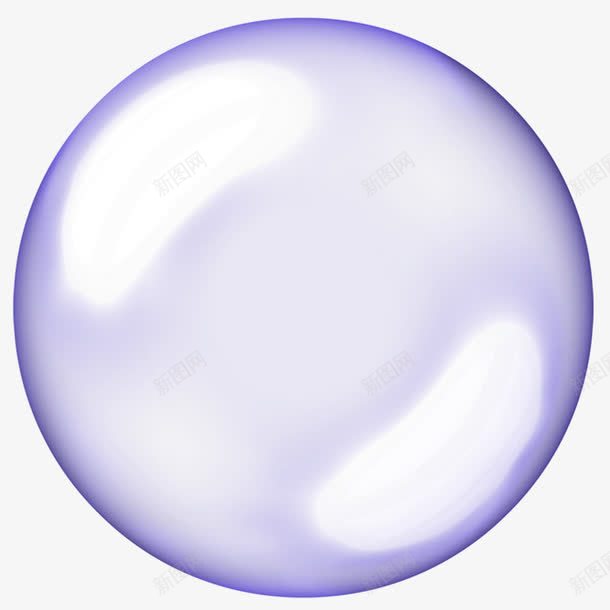紫色透明气泡效果元素png免抠素材_新图网 https://ixintu.com 免抠PNG 效果元素 梦幻 气泡 泡泡 紫色 透明