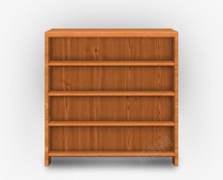 木质橱柜书架素材