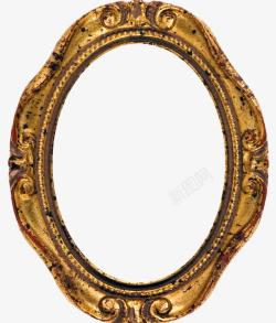 婚纱古典艺术字欧式镜子高清图片