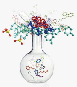 花瓶分子png免抠素材_新图网 https://ixintu.com DNA 元素 分子 化妆品 化学 原子 基因 实验 彩色 成分 水珠 科学 花瓶