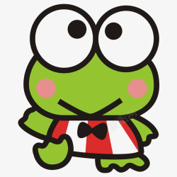小可爱表情卡通萌萌的青蛙高清图片