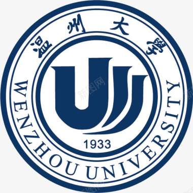 温州大学logo矢量图图标图标