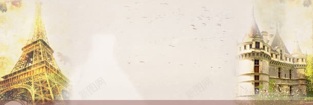 欧式建筑背景jpg设计背景_新图网 https://ixintu.com 创意 建筑 海报 淘宝banner 淘宝海报 淘宝海报素材下载 简约 简约创意背景 铁塔