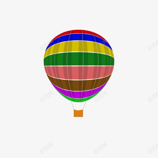好看的彩色热气球png免抠素材_新图网 https://ixintu.com 彩色 气球 热气球 高清