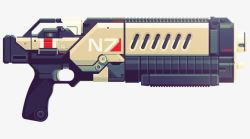 N7CrusaderShotgun枪卡通枪素材