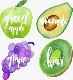 苹果切面营养美味水果矢量图高清图片