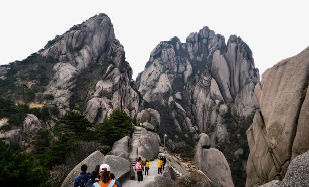 安徽黄山风景png免抠素材_新图网 https://ixintu.com 安徽 山水 旅游 景点 风景