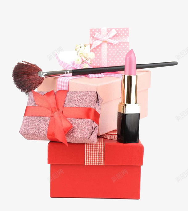 女人的化妆品png免抠素材_新图网 https://ixintu.com 化妆品 口红 女人 礼盒 美容
