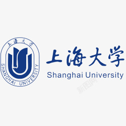 海大简约装饰上海大学logo图标高清图片