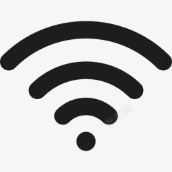 覆盖网络WiFi信号图标高清图片
