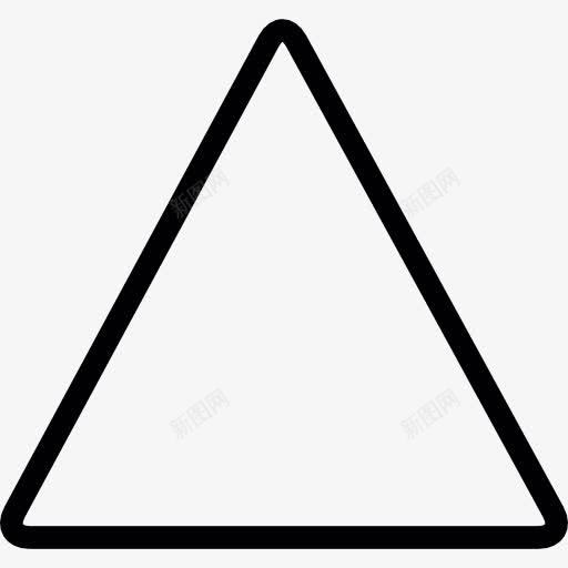 等边三角形图标png_新图网 https://ixintu.com 3面 三角 几何 多边形 教育 角 金字塔