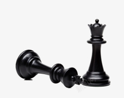 创意象棋简约装饰国际象棋元素高清图片