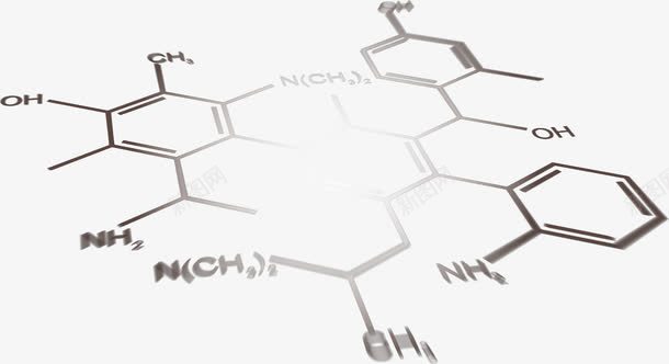 化学底纹背景png免抠素材_新图网 https://ixintu.com 分子结构 化学分子 化学结构 底纹 矢量科学