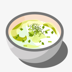 蔬菜汤美味的蔬菜汤手绘图高清图片