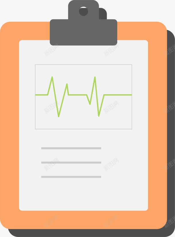 病例报告诊断书png免抠素材_新图网 https://ixintu.com 体检 卡通 心电图 心跳折线 心跳检测 心跳线 心跳线图 病例 病例报告 诊断书 身体检查