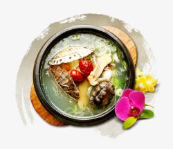 韩国料理食物素材