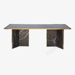 不锈钢大理石餐桌欧式花纹桌子高清图片