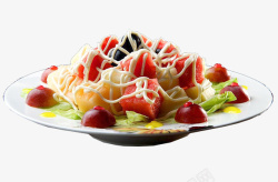 维拉美味水果沙拉高清图片