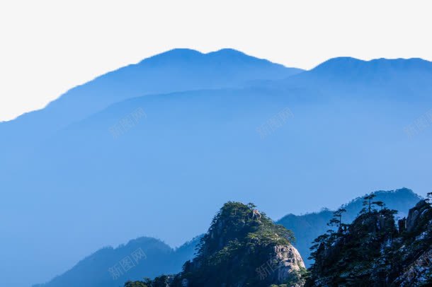 安徽黄山风景png免抠素材_新图网 https://ixintu.com 安徽 山水 旅游 景点 风景