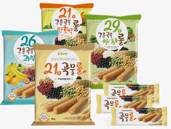 韩国零食素材