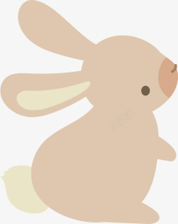春天小动物可爱卡通春季小兔子高清图片