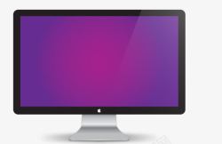 紫色屏保液晶电脑高清图片