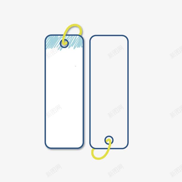 线性书签边框png免抠素材_新图网 https://ixintu.com 儿童 卡通 教育 边框