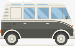 营运的客运卡通的营运的客运车辆矢量图高清图片