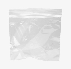 白色塑料袋白色塑料封口包装袋高清图片