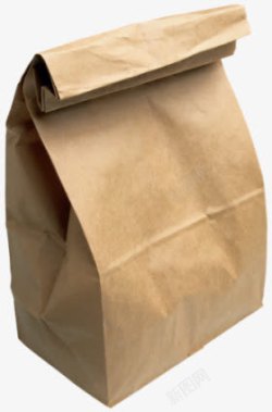 肉夹馍包装纸袋打包带走包装纸袋高清图片