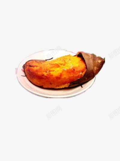 烤红薯png免抠素材_新图网 https://ixintu.com 农作物 地瓜 烤地瓜 美食 食物