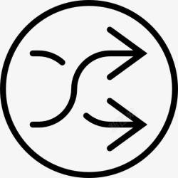界面的变化洗牌图标高清图片