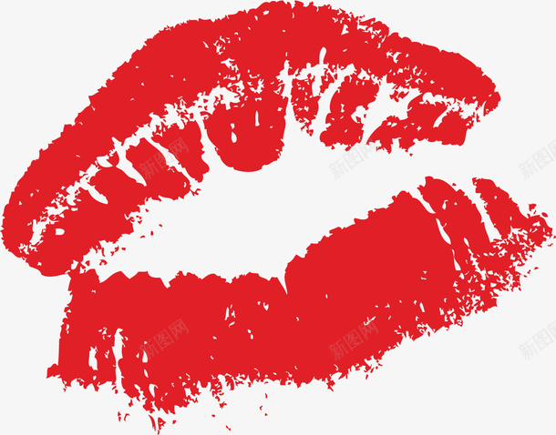 创意卡通唇印装饰图案png免抠素材_新图网 https://ixintu.com 卡通唇印 口吻 唇印 唇部 嘴部 嘴部表情 女人