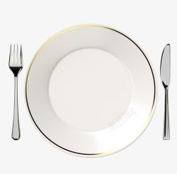 矢量餐刀餐具高清图片