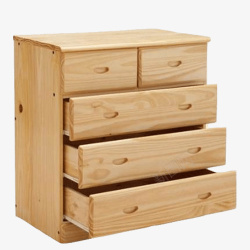 实木床头柜松木床头柜家具实物图高清图片