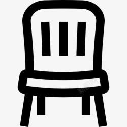 舒适的办公椅椅子图标高清图片