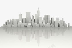 3D城市场景3D立体建筑城市高清图片