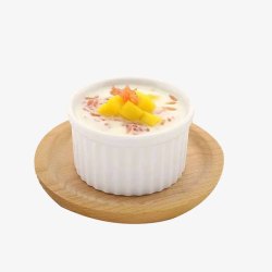 3D水果牛奶酸奶芒果酸奶高清图片