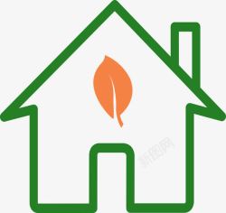 房地产logo矢量绿色房地产图标高清图片