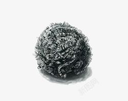 钢丝球钢丝球元素高清图片
