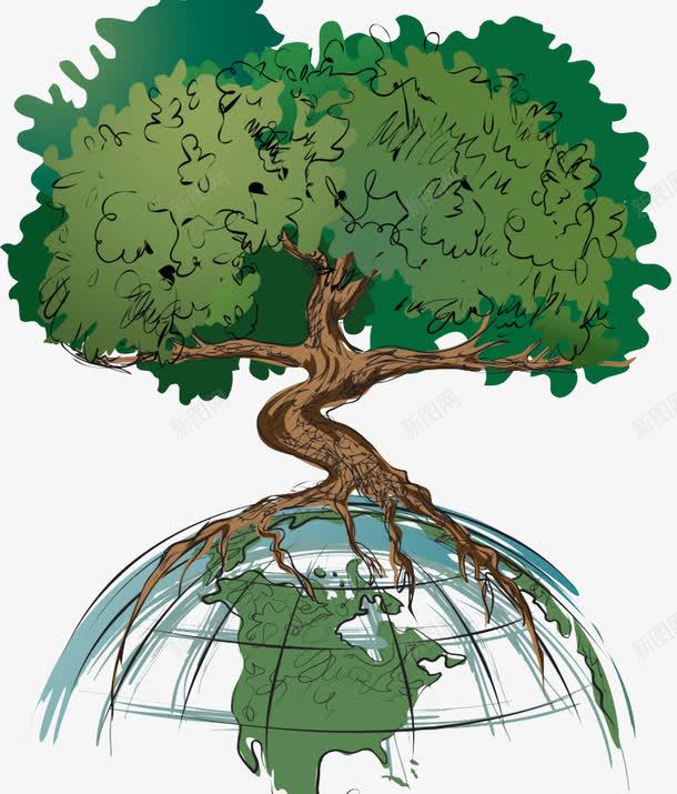 地球png免抠素材_新图网 https://ixintu.com 动漫动画 地球 地球和大树 地球和大树模板下载 地球和大树设计 地球花纹 大树 手绘地球 精美花纹 花纹 花纹背景
