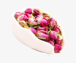 法兰法兰西玫瑰花苞花茶高清图片