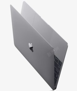 银灰色笔记本苹果MacBook高清图片