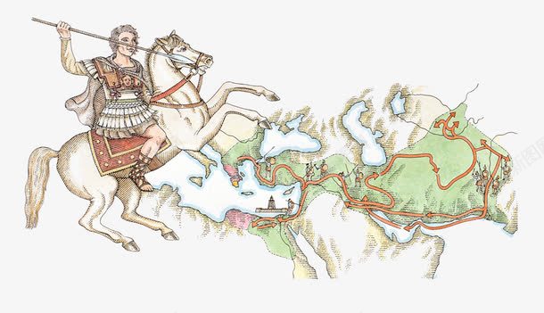 远古战争地图png免抠素材_新图网 https://ixintu.com 古代地图 古文明 战争 部落文化