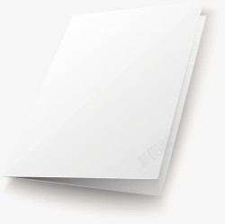 翻页折纸白纸折纸矢量图高清图片