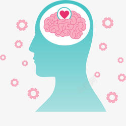 精神健康人类大脑情感管理高清图片