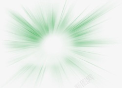 绿色光晕绿色发散的光高清图片
