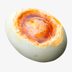 广西烤海鸭蛋正宗流油咸鸭蛋特写高清图片